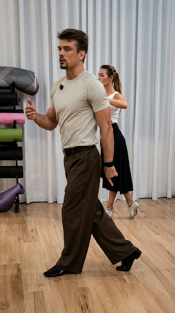Konstantin Omow in the studio